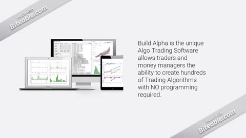 Build Alpha – Best Algorithmic Trading Software