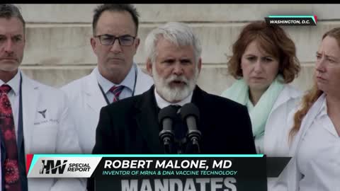 Dr. Robert Malone Speech at Defeat the Mandates Rally