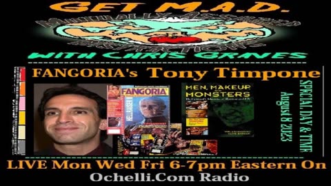 Get M.A.D. With Chris Graves - Fangoria's Tony Timpone!