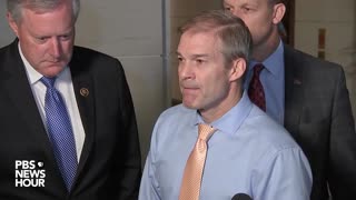 Rep. Jim Jordan speaks on Volker's testimony before Congress