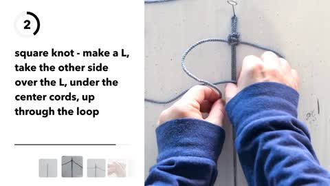 How to Tie a Square Knot Bracelet