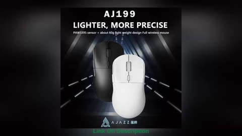 Best Seller AJAZZ AJ199 2.4G Wireless Mouse Optical Mice wi