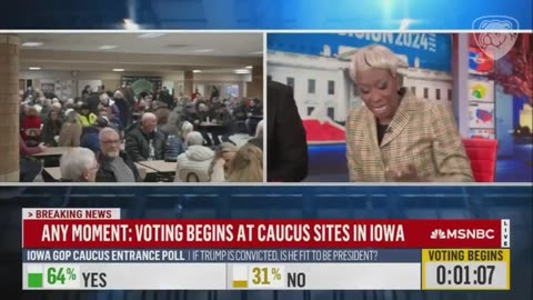 Joy Reid is emotional over the fact that Iowa has a huge number of white Christians