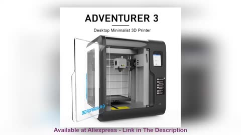 ⚡️ Flashforge Adventurer 3 3D Printer Auto Leveling Quick Removable Nozzle High Precision Build-in