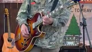 Rock Legend Ted Nugent Performs EPIC National Anthem For Trucker Convoy..part 2