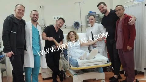 Egla Cenon përfundon në spital