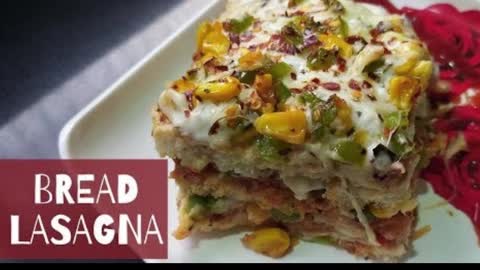 Bread Lasagna | How to Make Lasagna at Home with Bread