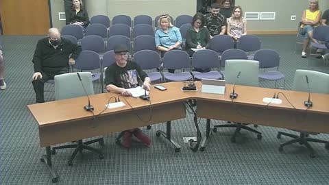 School Board Chair Jodi Sapp forced parents to give their full address on camera