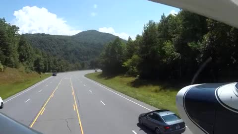 Plane Makes Emergency Landing Next to Cars on Highway