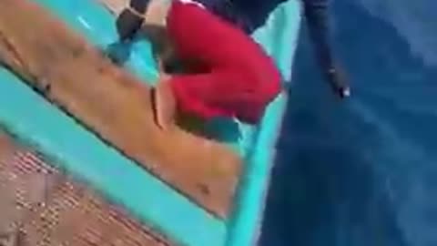 Amazing Fishermen's Unique Way Of Catching Fish without a Net