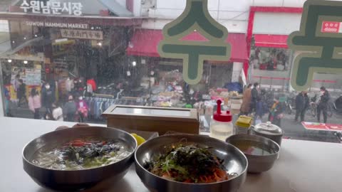 Korea noodle (food video)