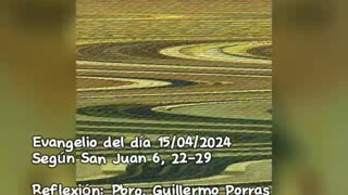 Evangelio del día 15/04/2024 según San Juan 6, 22-29 - Pbro. Guillermo Porras
