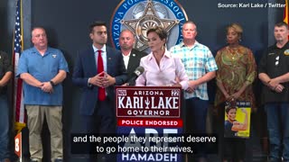 AZ Hopefuls Kari Lake, Abe Hamadeh Dismantle Reporter Who Suggests Police Target “People of Color”