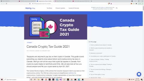 Crypto tax overview for Canadians - Prepare yourself for the dreaded day
