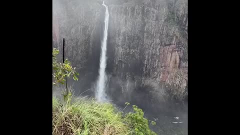 Wallaman Fall # Australian tallest single drop waterfall