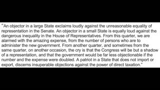 The Incoherence of the Objections to the New Plan Exposed-Federalist no. 38