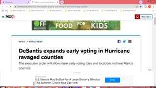 Chaos News Special DeSantis Expands Early Voting Edition