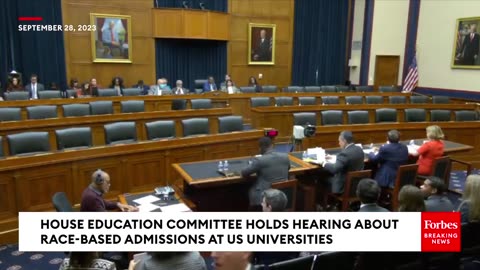 House Education Committee Holds Tense Hearing On Race-Based Admissions In US Universities