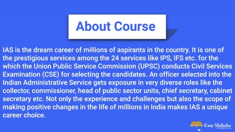 UPSC IAS Course