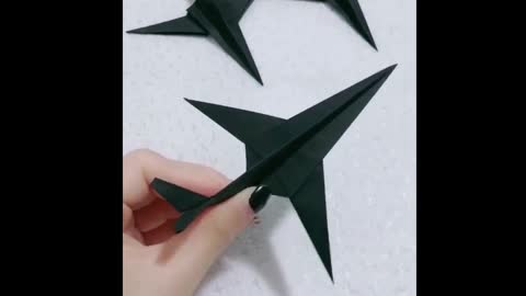 making aeroplane with paper #crafts