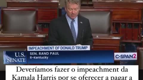 Veja: Senador Rand Paul expõe toda a hipocresia dos democratas