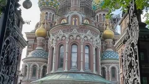 Church of the Savior on Spilled Blood in St. Petersburg-Museum
