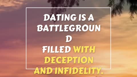 Dating is a battleground Field #shorts