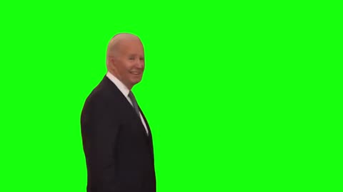 Joe Biden’s Evil Smirk | Green Screen