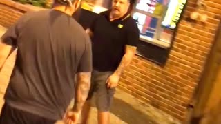 Racial Argument Outside Bar Gets Rowdy