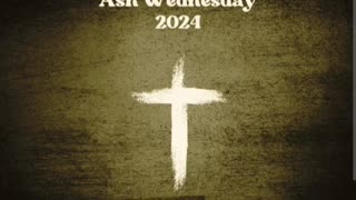 Happy ash Wednesday today hollyweek 2/14/24 ➕