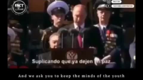 VLADIMIR PUTIN TALKS ABOUT THE PLAN OF EVIL SUPERPOWERS