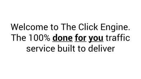 The Click Engine Review | The Click Engine - Get 100% REAL Buyer Traffic! Way To Making Money Fast!