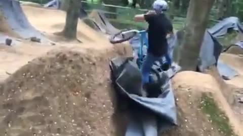 Bmx jump fail!