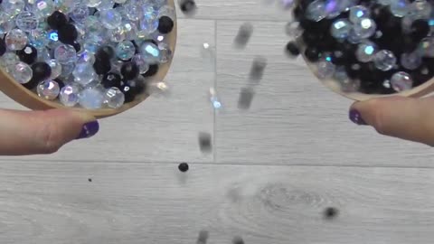 Reversing the Oddly Satisfying: Marbles, Balls, Beads, Bells, and Dice