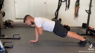 Shoulder Touch Plank Core Workout