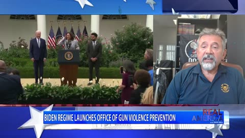 REAL AMERICA -- Dan Ball W/ Sam Paredes, New Fed. Office For "Gun Violence,"