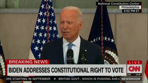 PRES. BIDEN: "The big lie is just that: A big lie!"