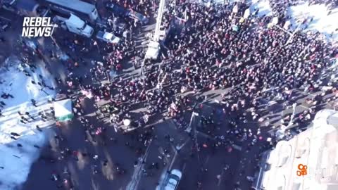 Ottawa: Truckers say they'll stay and won't leave!