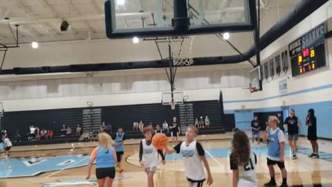 Karly Pasmore (2022) Nature Coast High School Basketball Fall Sunday Basketball League Highlights