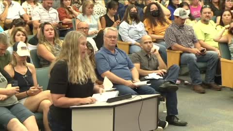 Mother at Seminole County, Florida Confronts School Board Over Mask Mandates