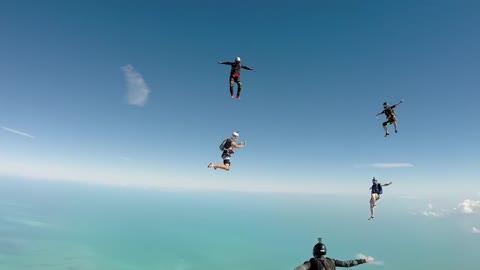 Skydiving over the Bahamas - Best jumps of 2018-11