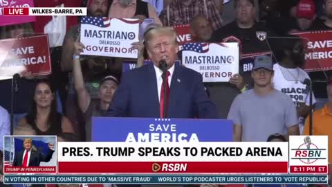 President Trump pleads with Durham to hurry up and then goes off on the deep state.