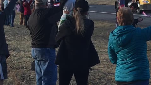 People's Convoy Arrives In Hagerstown, MD