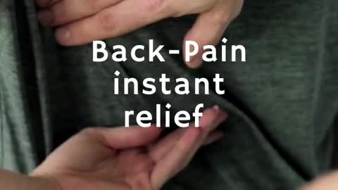 Back Pain Relief