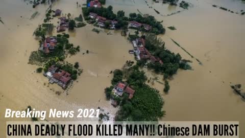 BIG FLOODS IN CHINA THREE GORGES DAM Serious Flooding as Water Exceeds Warning Levels Broken DAM