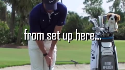 Rory Mcilroy TEACHES Bump & Run Technique #golf #rory #mcilroy #training #drill #technique #swing