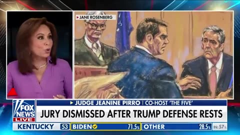 Judge Jeanine roasts Judge Merchan_ He 'does not deserve to wear a robe!' EXCLUSIVE Greg Gutfeld