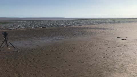 2. 4K Video - Panoramic Location Video - Goldcliff Seabed (Bristol Channel-England) - 22nd Aug 2023