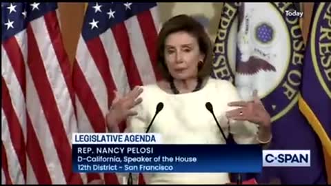 Nancy Pelosi Mumbling Speech after Passing Gun Control Bill 😡😡