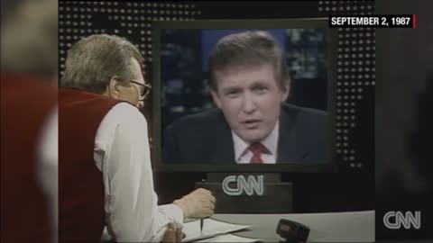 Trump - Larry King 1987